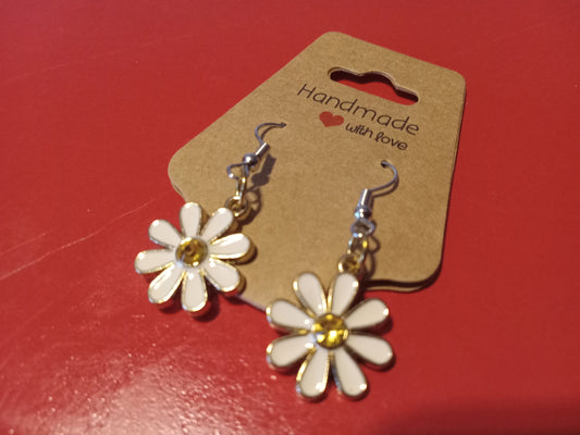 Flower earrings